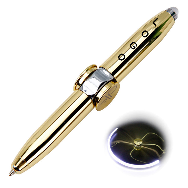 2-In-1 Gyroscope Led Light Ballpoint Pen