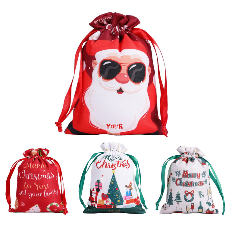 Christmas Drawstring Gift Bag