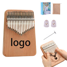 Wooden Kalimba Thumb Piano 17Keys For Kids Beginners