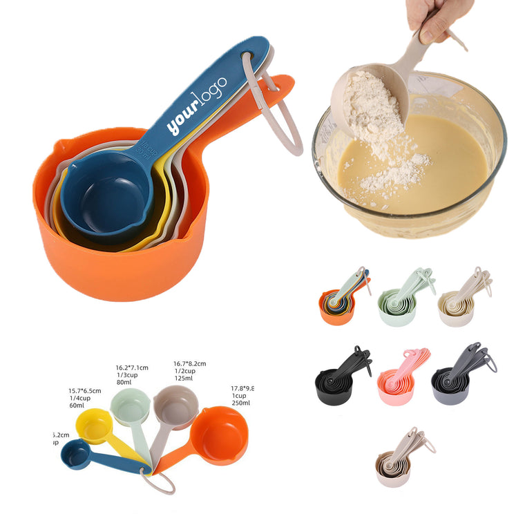 5-Piece Measuring Spoon Set With Scales