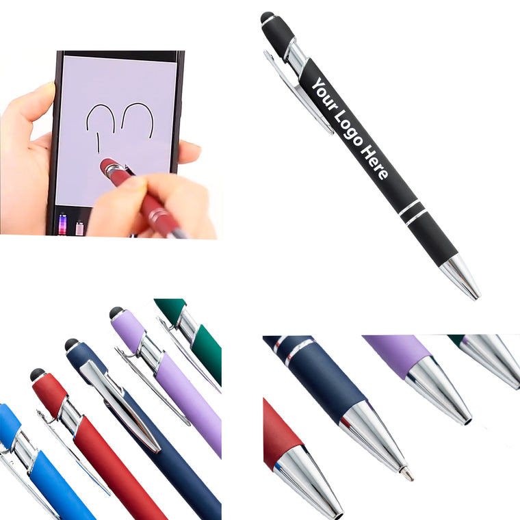 Metal Push-Button Capacitive Touch Ballpoint Pen