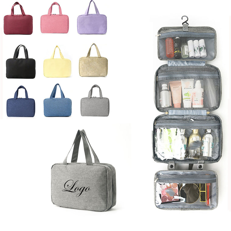 Hanging Hook Travel Makeup Bag