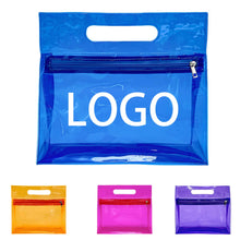 Clear PVC Cosmetic Bag with handle