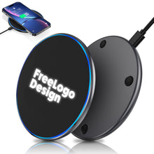 15W Wireless Charger With Light-Up Logo