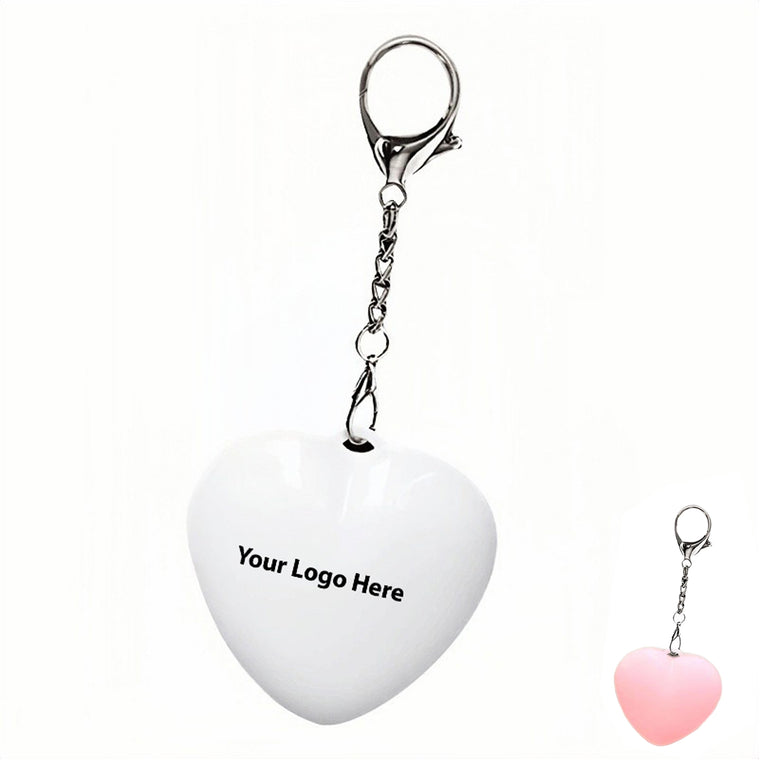 Glow Heart Keychain