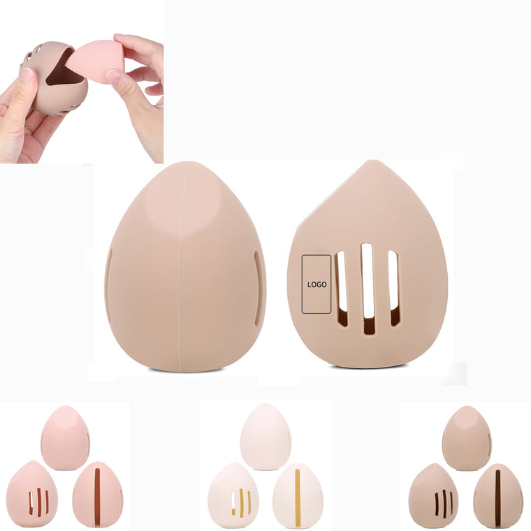 Portable Silicone Makeup Sponge Case