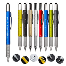 6 In1 Multifunction Ballpoint Pen