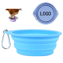 Silicone Foldable Pet Bowl With Mountaineering Buckle