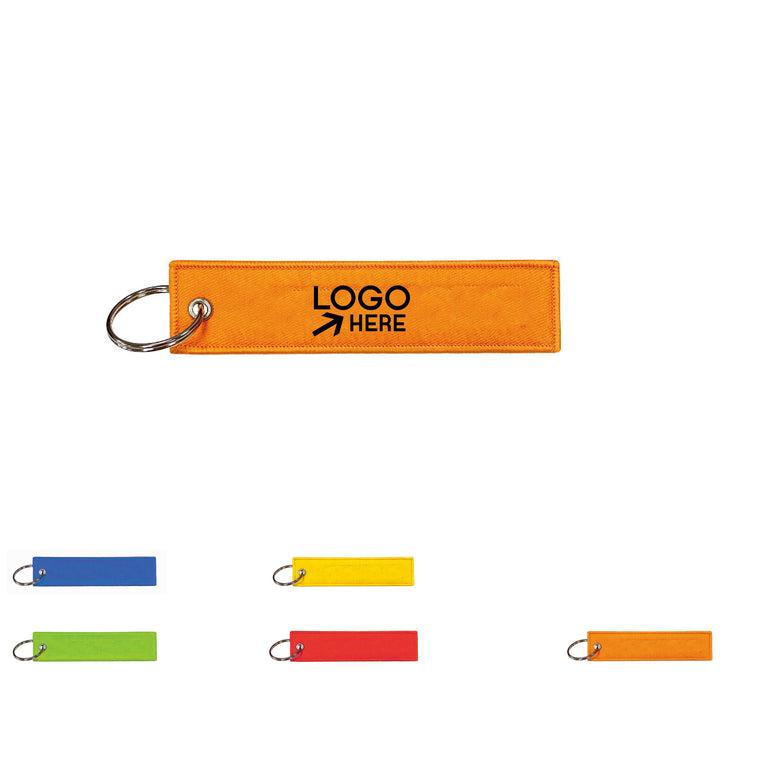 Embroidered Flight Keytag