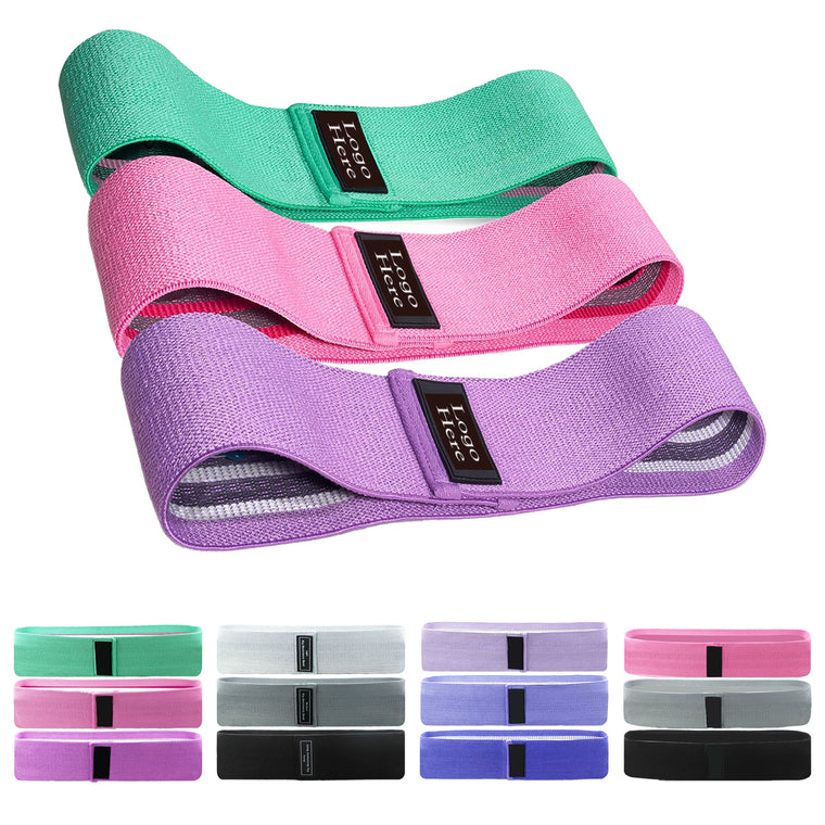 3-Piece Fitness Resistance Band Set