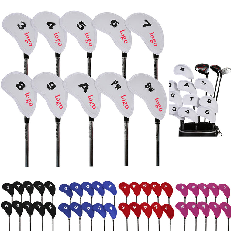 10Pcs Golf Lightweight Putter Cover