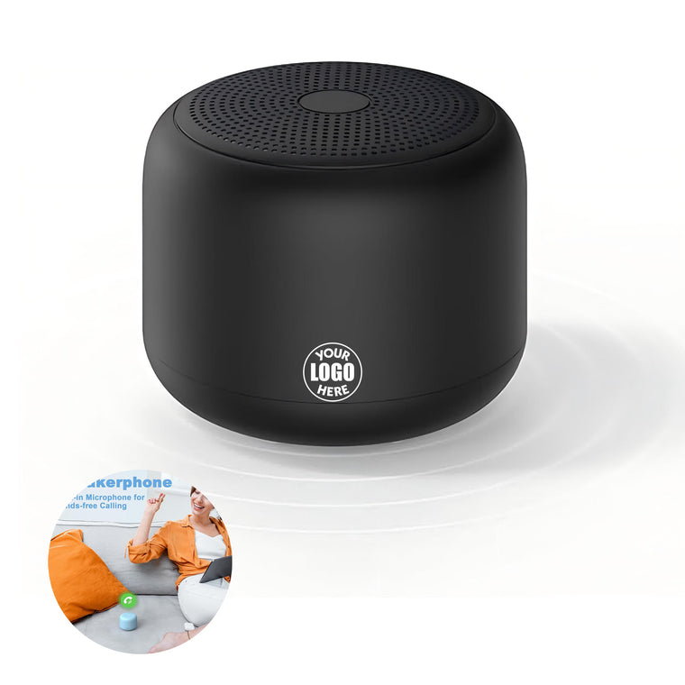 Portable Bluetooth Speaker With Built-In Microphone