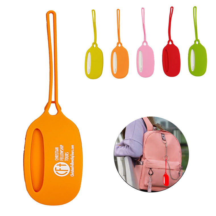 Airplane Silicone Luggage Tag