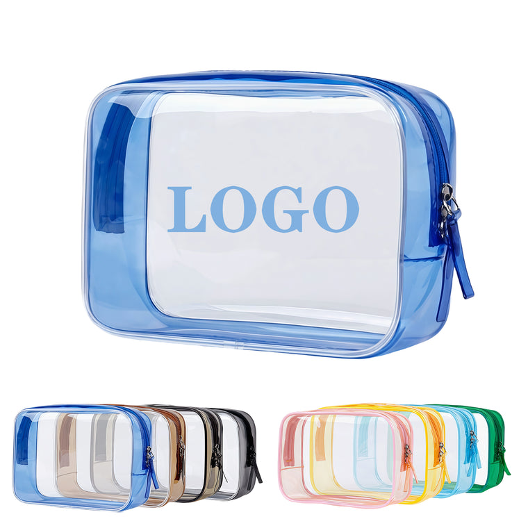 Clear Cosmetic Toiletry Bag With Zipper