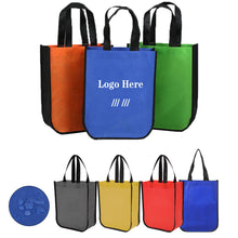 Laminated Non Woven Tote Bag With Round Corner
