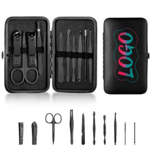 10-Piece Black Nail Clipper Set
