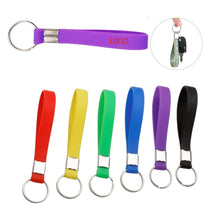 Inspirational Quote Keychains Silicone Rubber Key Rings