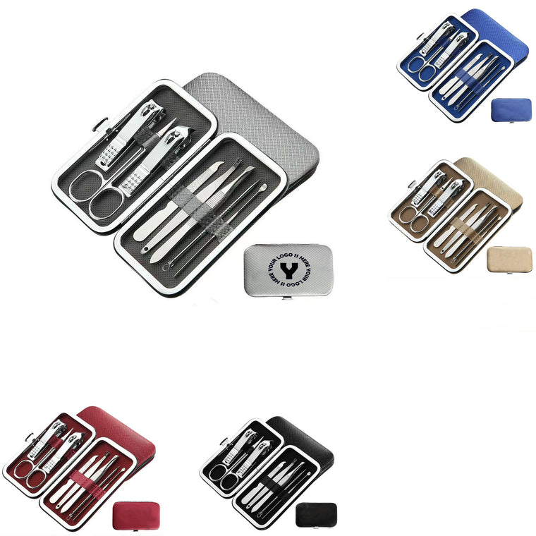 Stainless Steel 8-Piece Manicure Set