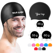 Moq 20 Silicone Swimming Cap