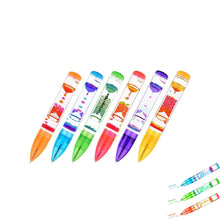 Color Oil Hourglass Pen