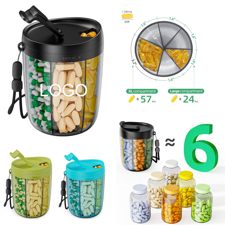 Compartmental Pill Organizer