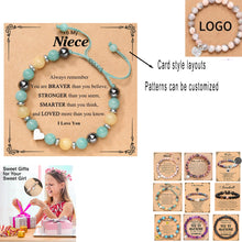 Natural Stone Beaded Bracelet