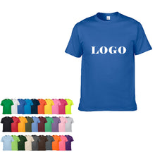 Adult 100% Cotton Crew Neck Short-sleeved T-shirt