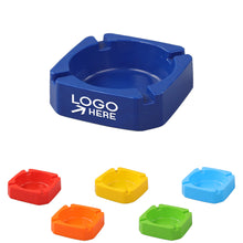 Square Plastic Ashtray