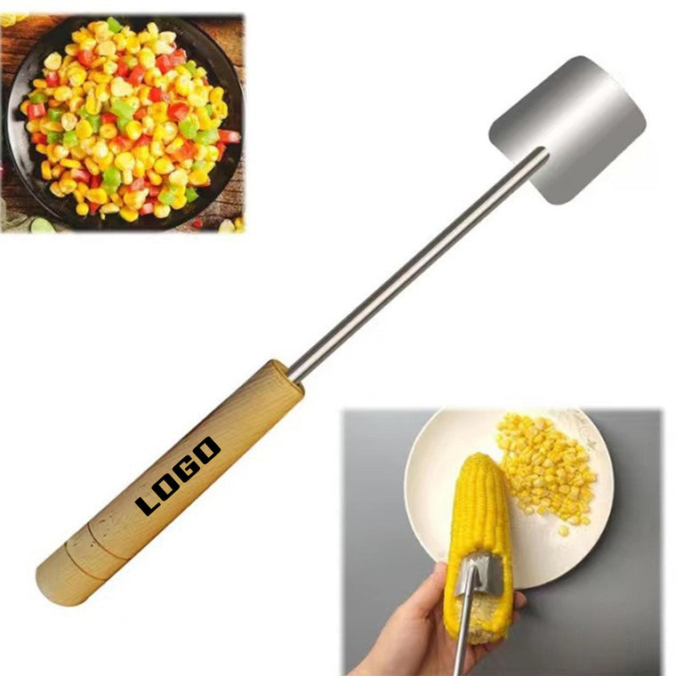 Wooden Handle Corn Thresher