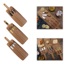 3-Piece Oval Slate Cheese Board