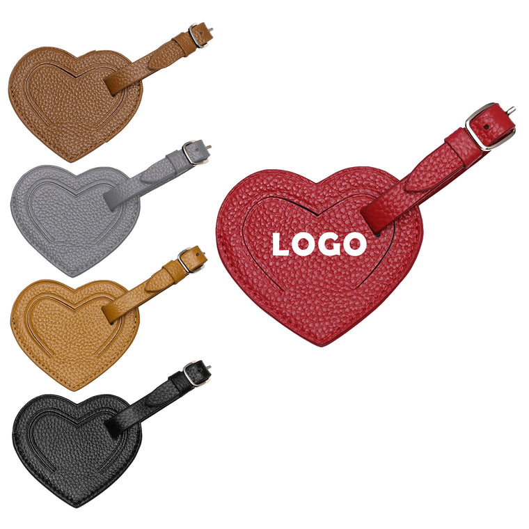 Leather Love Luggage Tag