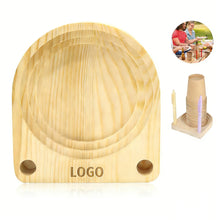 Wooden Party Cups Holders Organizer