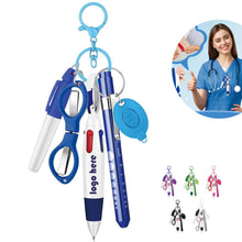 Premium Nurse Tool Kit With Pens Light Scissors Clip