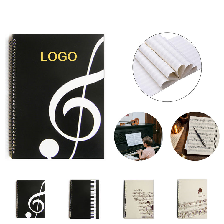 Blank Sheet Music Notebook