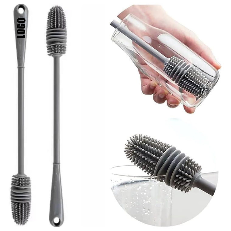 Silicone Bottle Cleaning Brush With Long Handle