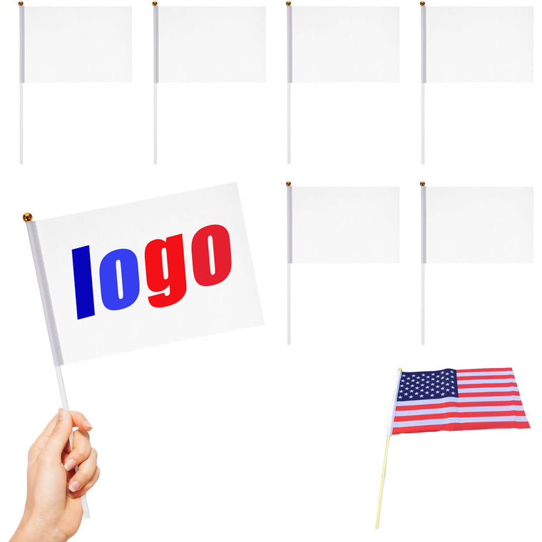 8.3 x 5.5 Inch Hand Flags