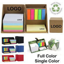 Sticky Notes Organizer Cube with Pen Holder