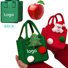 Felt Christmas Gift Tote Bag