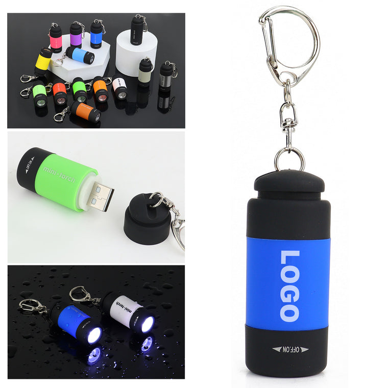 USB Rechargeable Keychain Flashlights