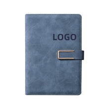 A5 PU Business Notebook Fashion Notebook Metal Notebook