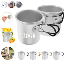 Outdoor Camping Collapsible Aluminum Cup