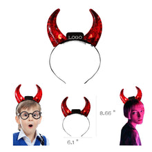 Glowing Devil Headband For Halloween