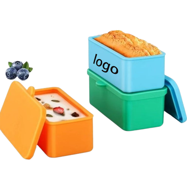 Multi-Function Reusable Silicone Container Snack Box For Kid