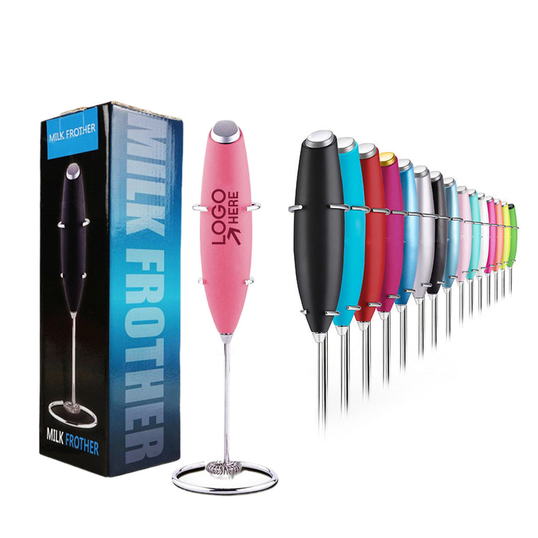 Electric Powerful Milk Frother Handheld Foam Maker