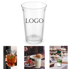 13oz Flared Rim Glass Water Tumbler