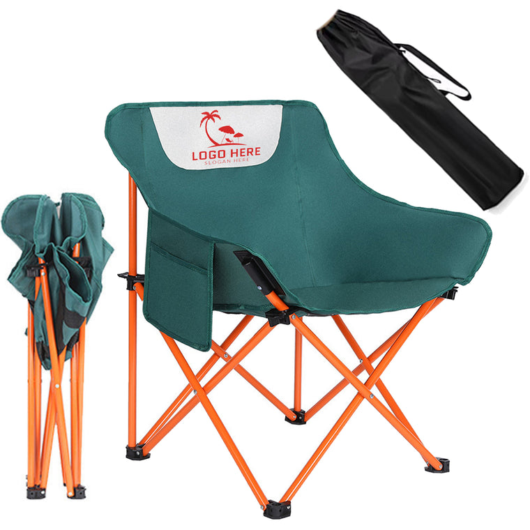 Portable Oxford Folding Chair With Carrying Bag