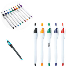 Plastic Push Ballpoint Pen