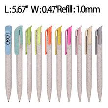 Eco-Friendly Wheat Straw Ballpoint Pen