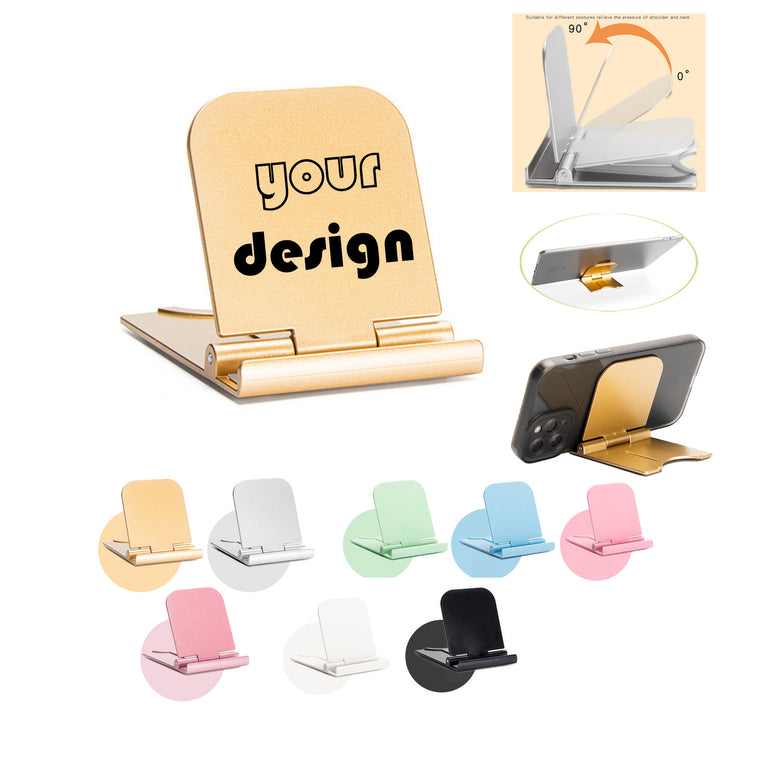 Card Type Lazy Portable Folding Cell Phone Holder