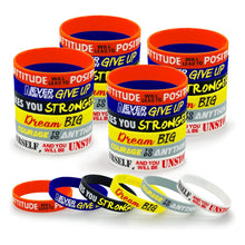 Adult Silicone Bracelets Wrist Band